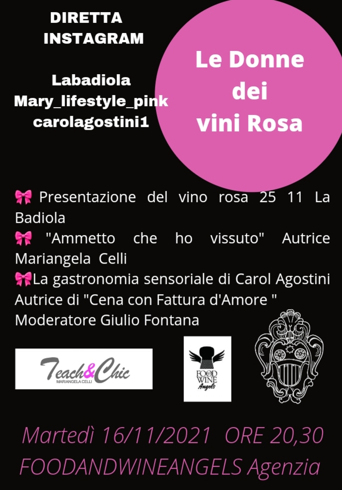 Donne dei vini rosa